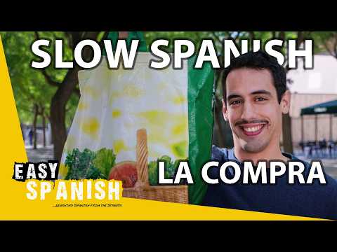 The Food Shop in Slow Spanish | Super Easy Spanish 135 - Learn Spanish with this beginner spanis