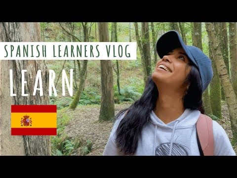 I went on a hike | 🇪🇸 SPANISH VLOG for Spanish Learners (w/ subtitles) - Learn Spanish with this music video