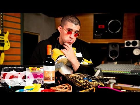10 Things Bad Bunny Can't Live Without | GQ - Learn Spanish with this daily lif