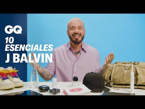 J Balvin: 10 cosas sin las que no puede vivir | 10 Esenciales | GQ España - Learn Spanish with this daily lif