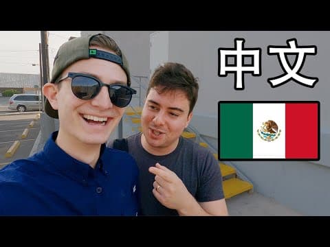 Speaking Spanish In Mexico's Biggest Chinatown (Feat. XiaoMaNYC) - Learn Spanish with this music video
