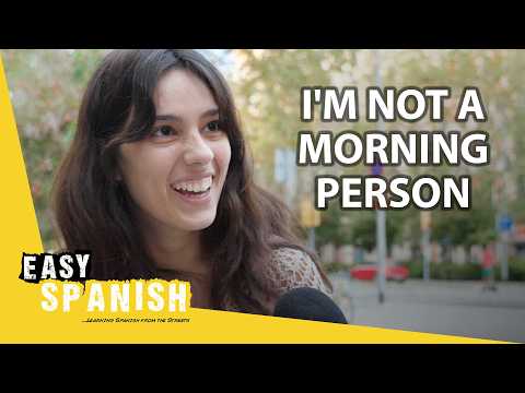 How Do You Start Your Day? | Easy Spanish 342 - Learn Spanish with this beginner spanis